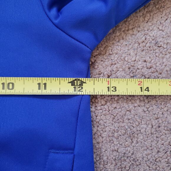 Adidas Classic Full Zip Toddler Boys 24M Royal Blue 3 Stripe Sweatsuit Tracksuit - Picture 6 of 10